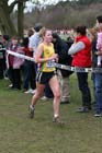 D. Hodgkinson (North East) in the Senior Women McCain Inter Counties Cross Country, Cofton Park, Birmingham.